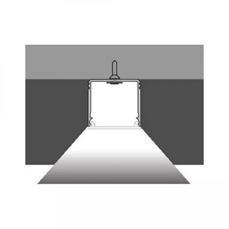Brumberg 53381263 Perfil LED AB-Profil QUALITYFLEX aluminio 2000mm