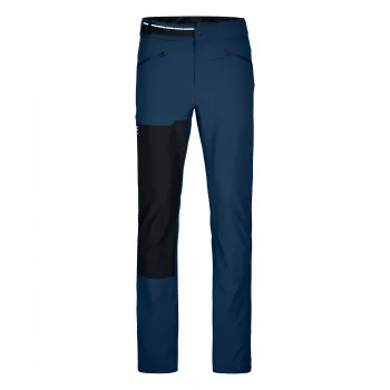 Pantalón softshell Ortovox Brenta - Deep Ocean - talla S