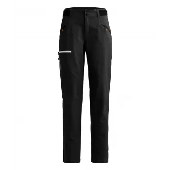 Pantalón softshell Ortovox Seceda para mujer - Black Raven - XS
