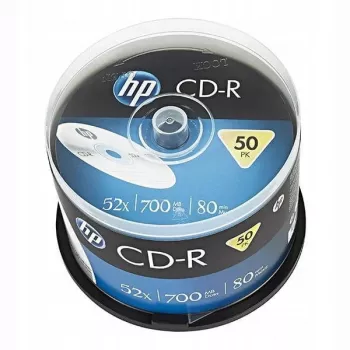 Verbatim HP CD-R carrete 50 discos 700MB 52x AZO DataLifePlus