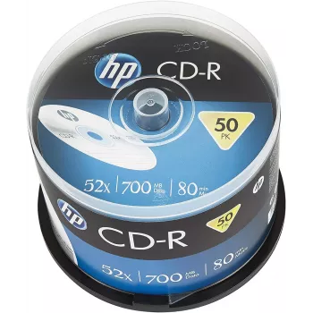 Verbatim HP CD-R carrete 50 discos 700MB 52x AZO DataLifePlus
