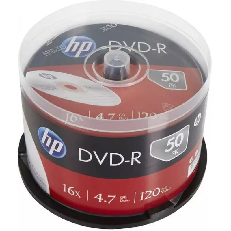 Verbatim HP DVD-R carrete pack de 50 16x 4,7GB AZO Archival Grade