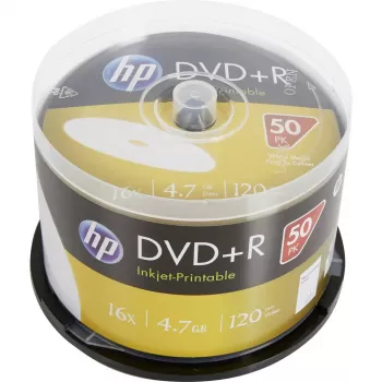 Verbatim DVD+R HP imprimibles por inyección carrete (50 discos) 16x 4.7GB AZO