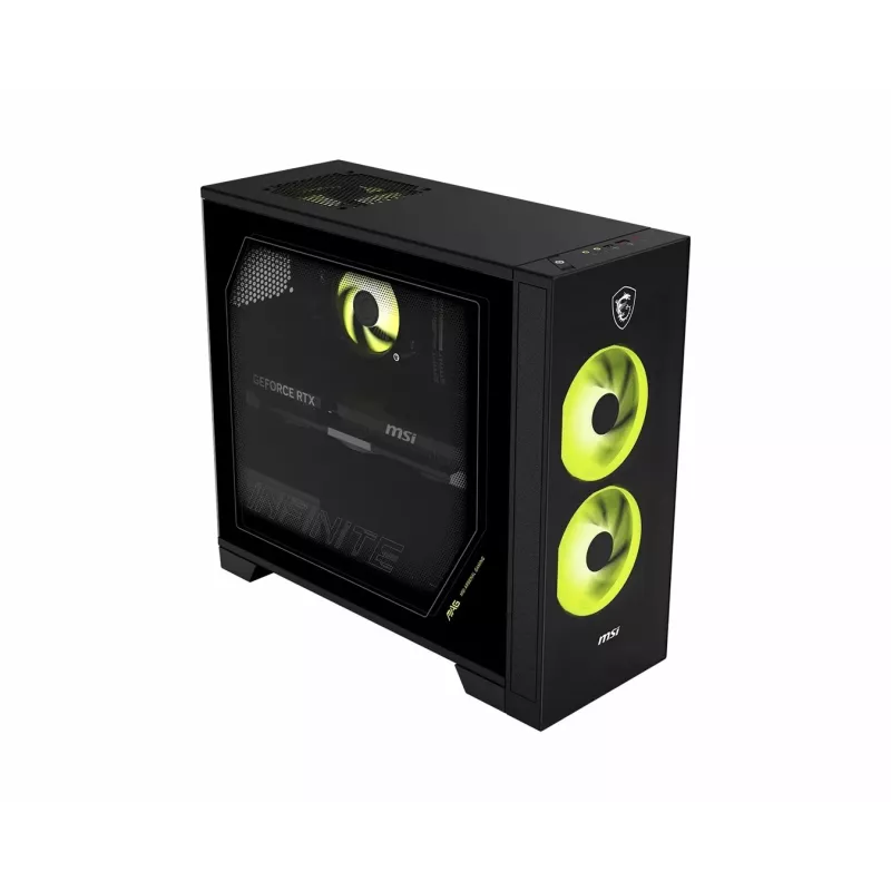 MSI MAG Infinite S AI 2NVL5-012XEU Core Ultra 5 225F 16GB DDR5 SSD1TB GeForce RTX 5060 8G VENTUS 2X OC V1 AW-XB560NF (WIFI 6E) Bluetooth 5.3 500W sin SO negro 2Y