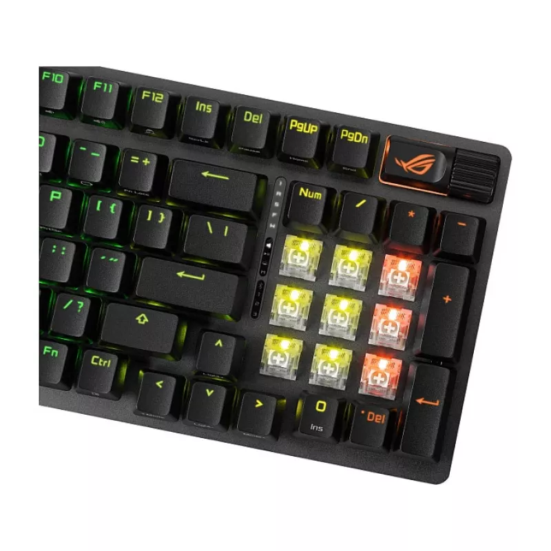 ASUS ROG Strix Scope II 96 Wireless teclado gaming distribución francesa negro