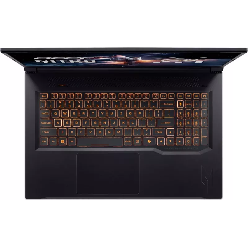 Acer Nitro V 17 AI Portátil gaming - AMD Ryzen 5 240, 17,3 inch FHD 144Hz, 16GB DDR5, 512GB SSD, GeForce RTX 5050, sin SO, Obsidian Black