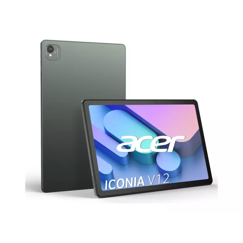 Acer Iconia V12 (V12-11M-84D2) tablet de 12 pulgadas, 8GB RAM, 256GB, Wi-Fi, Android 15, Mist Green