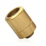 Bitspower Artemis Racer de compresión giratorio recto G1/4 macho a 16/10mm, Swivel - Stardust Gold