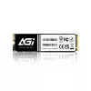 AGI TECHNOLOGY 512GB SSD M.2 2280 PCIe Gen3 x4 NVMe, 3000MB/s de lectura, 1400MB/s de escritura
