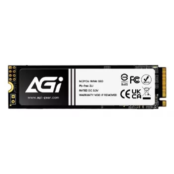 AGI TECHNOLOGY 1TB SSD interna M.2 NVMe PCIe Gen3 x4 (AGI1T0GIMAI298-CB)