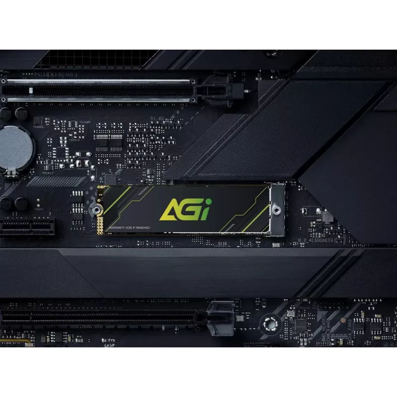 AGI TECHNOLOGY 1TB SSD M.2 NVMe PCIe 4.0 - 4700MB/s de lectura, 2800MB/s de escritura, 600TBW