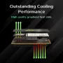 AGI TECHNOLOGY 1TB SSD M.2 NVMe PCIe 4.0 - 4700MB/s de lectura, 2800MB/s de escritura, 600TBW