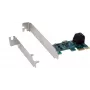 Exsys EX-3519 Controlador SATA PCIe x1 para 2 unidades HDD y SSD - SATA III 6 Gbit/s