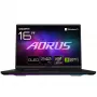 GIGABYTE AORUS MASTER 16 6YJM5DEE65SP Portátil, 16 inch WQXGA OLED 240Hz, AMD Ryzen 9 9955HX3D, 32GB DDR5, 2TB SSD, GeForce RTX 5080 16GB, Windows 11 Pro, teclado alemán