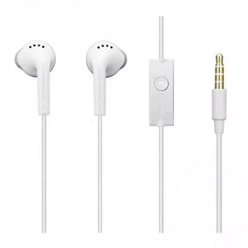 Samsung EHS61ASFWE Auricular estéreo original universal 3.5mm con cable 1,2m micrófono blanco (OEM)