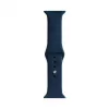 Evelatus Apple Watch 42/44/45mm Correa Loop de silicona (S/M 110mm) azul