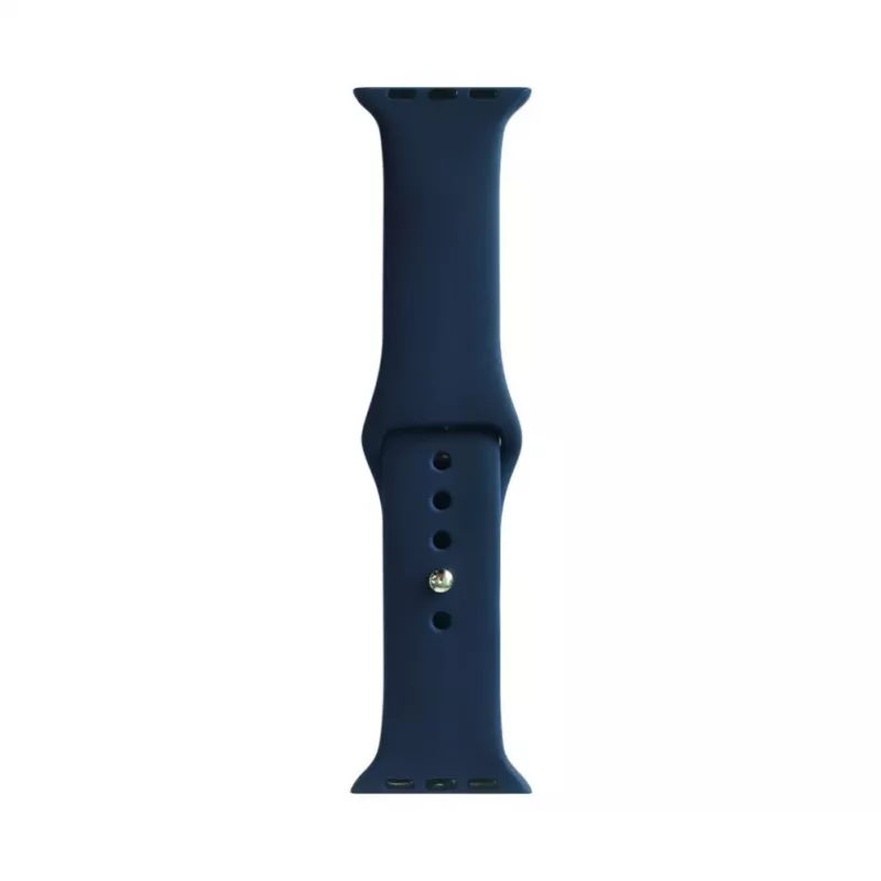 Evelatus Apple Watch 42/44/45mm Correa Loop de silicona (S/M 110mm) azul
