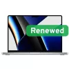 Apple Renewed Grade C MacBook Pro 14 A2442 14 pulgadas 32 GB SSD 1 TB Apple M1 Pro 10-Core CPU macOS teclado US/RU