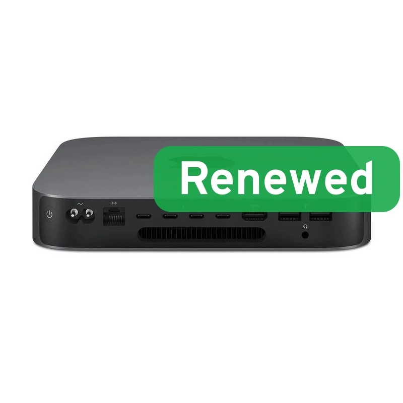 Apple Renewed Grade A Mac mini A1993 i7-8700B 16 GB 1000 GB Intel UHD Graphics 630 Gris espacial