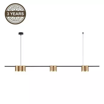 PENDANT LIGHT PORI 7XGU10 ML0372 ORO