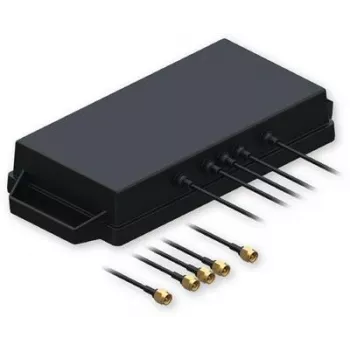 Teltonika Antena combinada 5G/GNSS con conectores SMA - cable de 3m - Negro