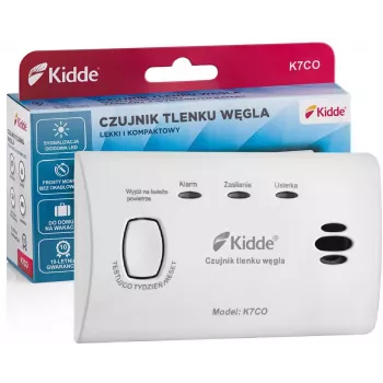 Kidde K7CO Detector de monóxido de carbono con pantalla LCD digital