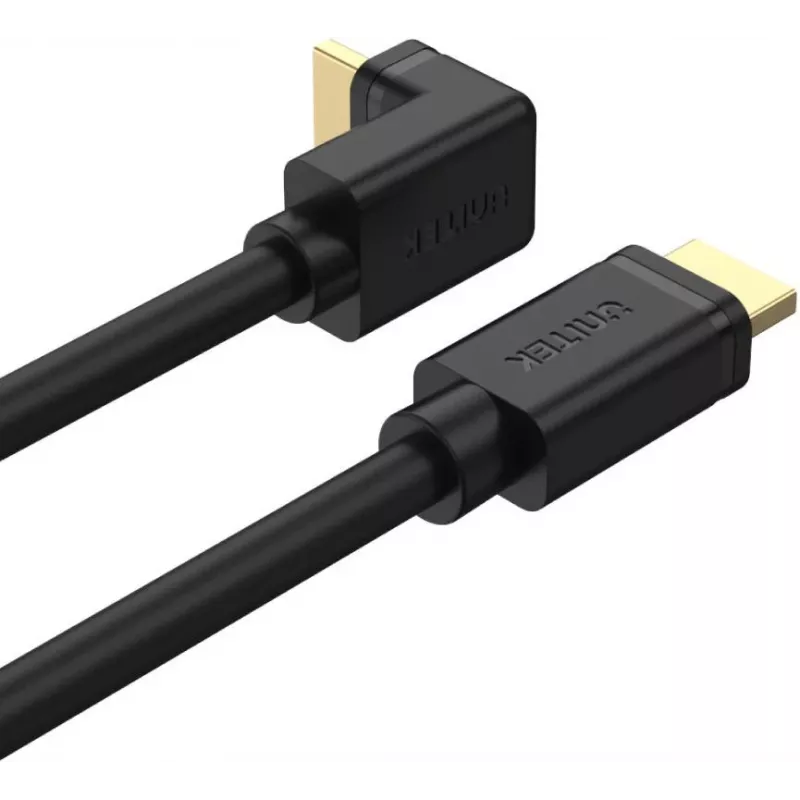 UNITEK Y-C1009 Cable HDMI 2.0 en ángulo de 270 grados 4K 3m Negro