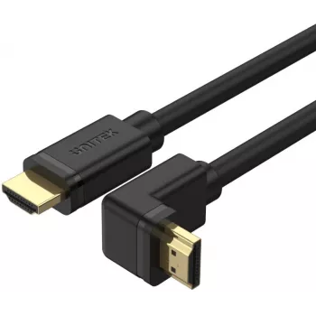 UNITEK Y-C1009 Cable HDMI 2.0 en ángulo de 270 grados 4K 3m Negro