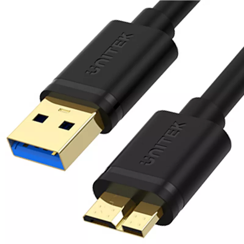 UNITEK cable USB 3.0 A a Micro B 2m negro