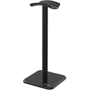 UNITEK OT168BK soporte para auriculares negro aleación de aluminio
