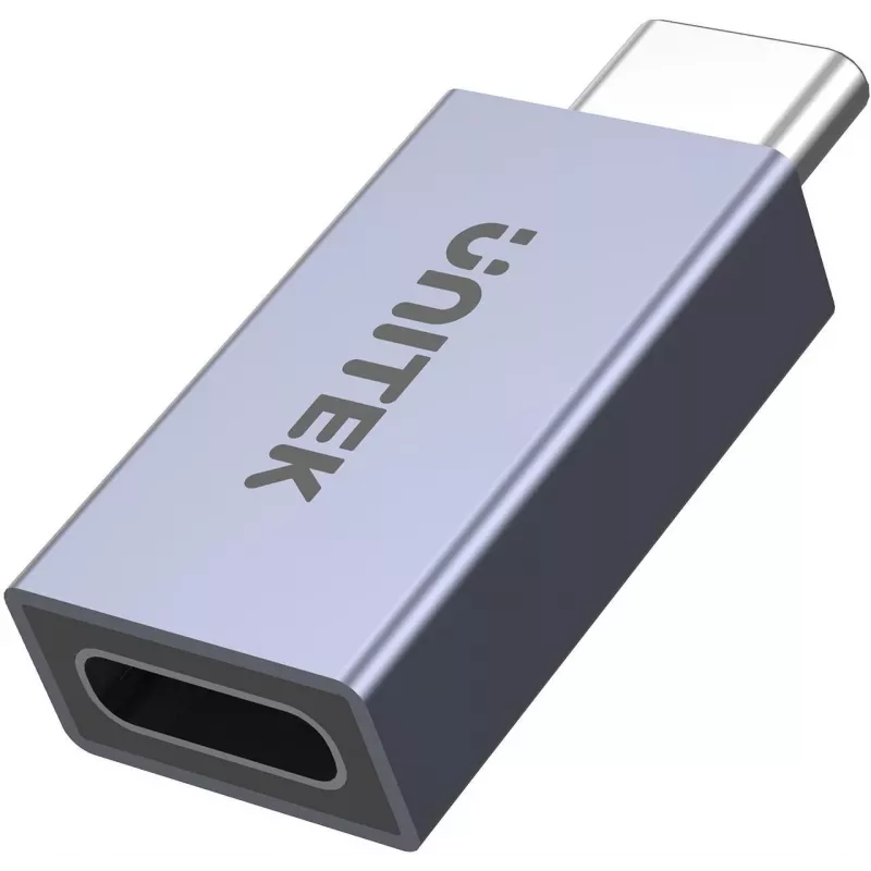 UNITEK adaptador USB-C a USB-C 40Gbps 240W 8K@60Hz