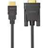UNITEK cable HDMI a VGA, Full HD 1080p, 60Hz, 2m, negro