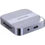 UNITEK lector de tarjetas MagSafe USB-C 3.2 Gen 1 SD/Micro SD Space Gray S1244CGY01