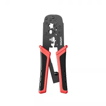 UNITEK crimpadora de red de trinquete para conectores CAT6 (8P/6P/4P)