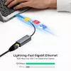 UNITEK adaptador USB-C a Gigabit Ethernet 1Gbps - Space Gray