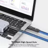UNITEK cable óptico activo USB-C 5m - 10Gbps, PD 60W, 8K@30Hz, negro