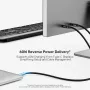 UNITEK cable óptico activo USB-C 5m - 10Gbps, PD 60W, 8K@30Hz, negro