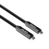 UNITEK cable óptico activo USB-C 7m - 10Gbps, PD60W, 8K@30Hz, negro
