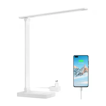 LEPRO 310003 Lámpara de escritorio, 750 lm, Blanco