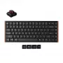 Keychron K3U-H3 Teclado mecánico inalámbrico 75% Milk POM Brown Switch 8K