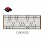 Keychron K3U-Q1Z Teclado mecánico inalámbrico 75% Milk POM Red Switch 8K