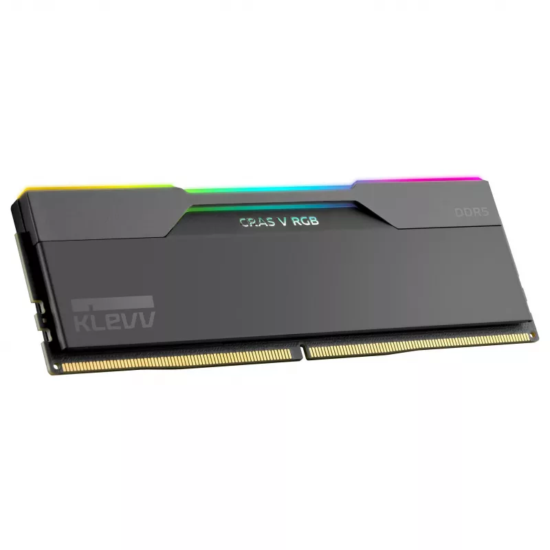 32GB KLEVV CRAS V RGB DDR5-6400 CL30 Kit Dual Channel (2x16GB) Negro