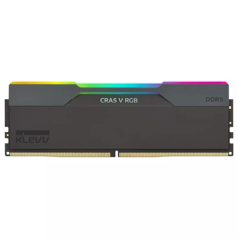 32GB KLEVV CRAS V RGB DDR5-6400 CL30 Kit Dual Channel (2x16GB) Negro