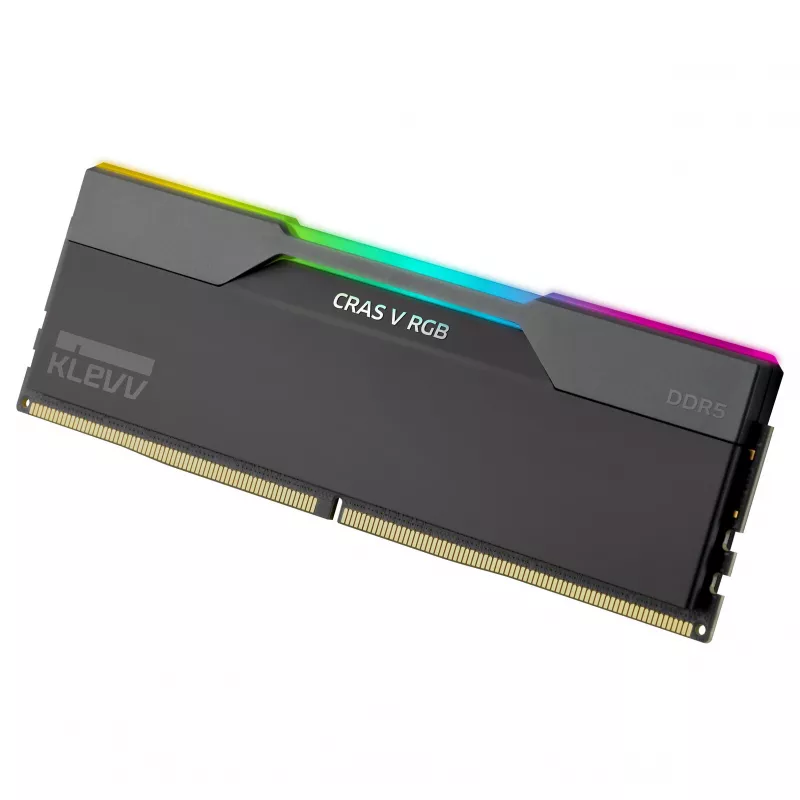 32GB KLEVV CRAS V RGB DDR5-6400 CL30 Kit Dual Channel (2x16GB) Negro