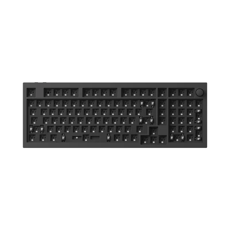 Keychron Q5M-M1 Teclado mecánico 96%, Gateron G Pro Red Switch, RGB Hot-Swap, Bluetooth 5.1 y USB-C, carcasa de aluminio