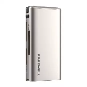 Freewell Pro Plus Lector de tarjetas USB 3.2 Gen 2 Type-C 10 Gbps SD MicroSD CFexpress Gris espacial