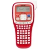 Brother PT-H100R Impresora de etiquetas, transferencia térmica, 180 dpi, blanco/rojo