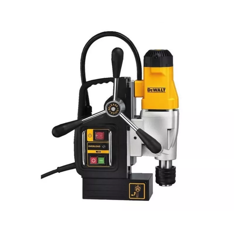DEWALT DWE1622K-QS Taladro magnético 1200W 2 velocidades aluminio negro amarillo