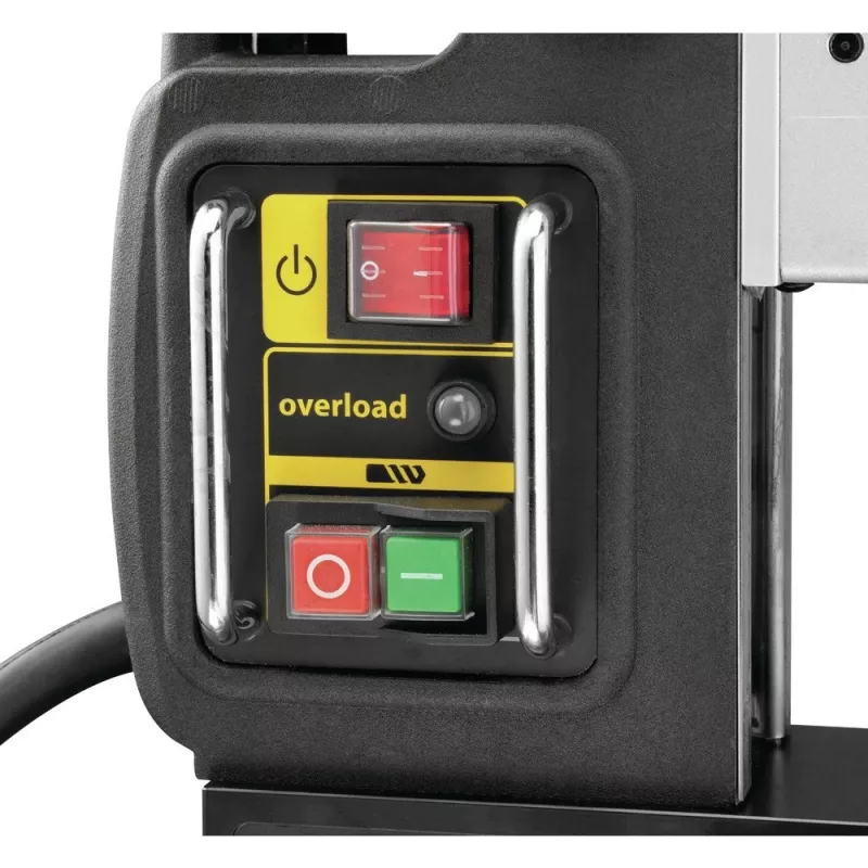DEWALT DWE1622K-QS Taladro magnético 1200W 2 velocidades aluminio negro amarillo