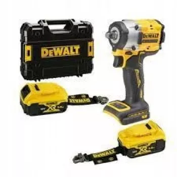 DEWALT DCF921P2LRT-XJ 18V XR Llave de impacto sin escobillas 1/2 pulgadas 406Nm 2x5.0Ah Kit TSTAK (sin cargador)